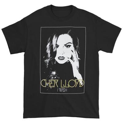 Pánské tričko Cher Lloyd I Wish Tour Vysoké Černé