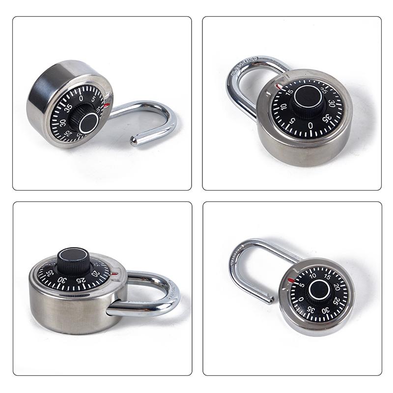 Praktický gramofon Zámek na heslo Retro gramofon Kovový mini bezklíčový visací zámek pro bezpečnostní schránku Zásuvková skříňka Malý visací zámek