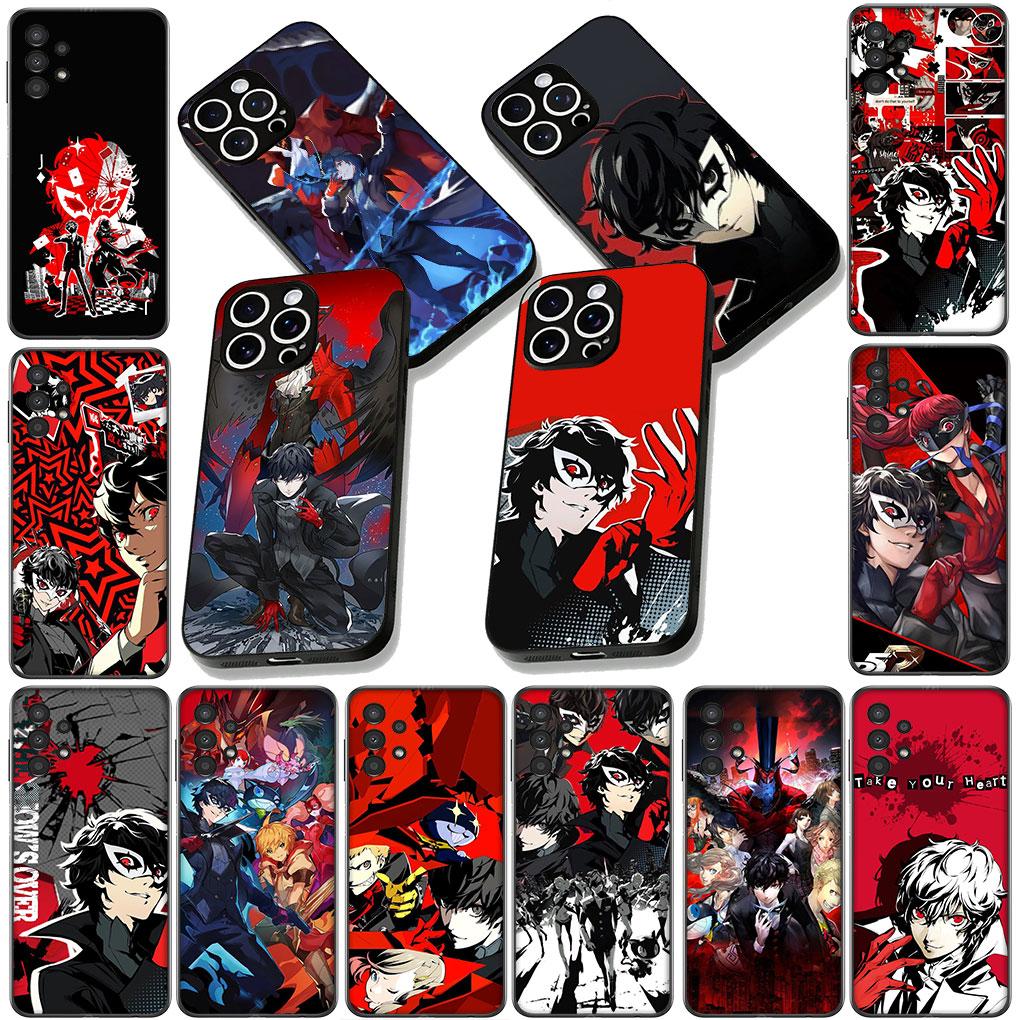Soft Phone Cover for Xiaomi Redmi Note 13 14 ProPlus A4 A3 Pro Plus 13C Pro+ Note13 Note14 Case Game P-Personas Poster P5s 5