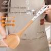 Beech Wood High-Temperature Resistant Spatula Set for Non-Stick Pans