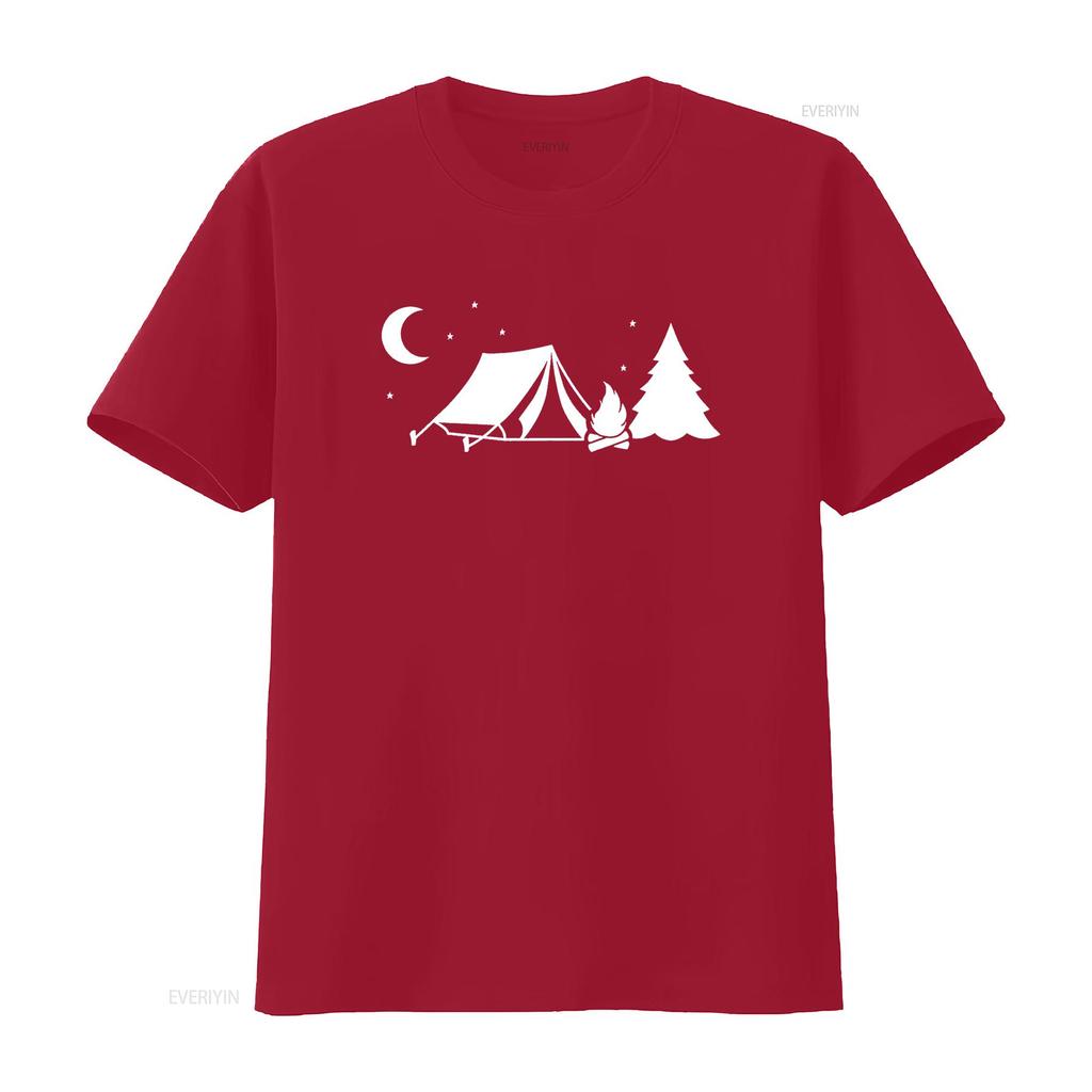 Womens Camping T Shirt Black 2XL Vintage Washed Slightly Stylish Top For Everyday Wear Breathable Homme Designer Clothes Unisex
