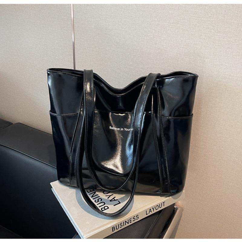 Premium sense large-capacity bag women's autumn and winter new versatile commuter bag simple shoulder tote bag