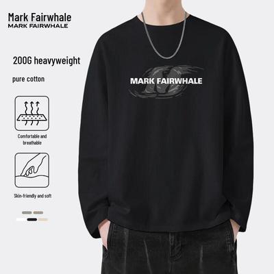 Men's Oversized JMK Swirl Cotton Long Sleeve T-Shirt