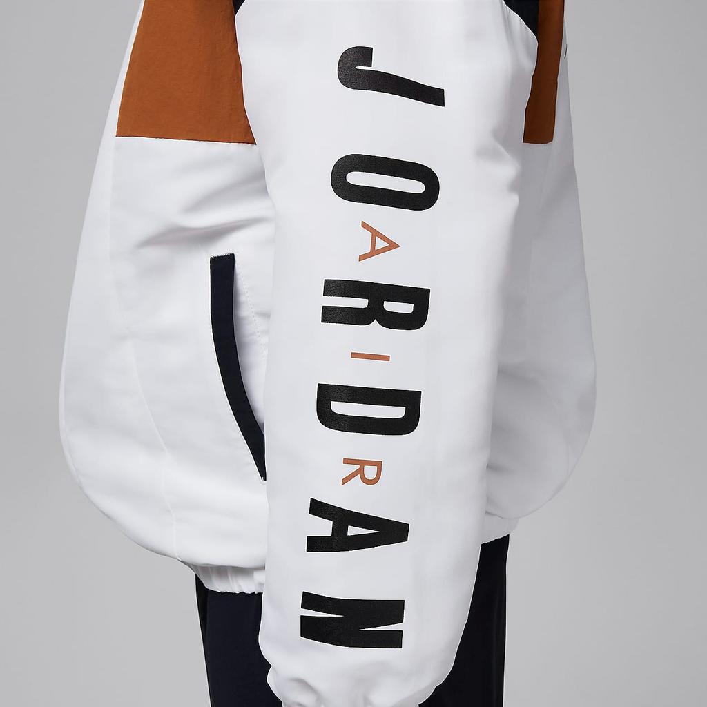 Jordan Jacket Retro Logo Design Kids Jackets Black HQ7078-010