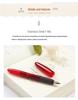 Monami OLIKA Fountain Pen for Students - White, Transparent, Black, Red with Fine Nib