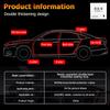 5m Car Door Rubber Seal Strip Double Layer Protector Noise Insulation Car Windshield Trunk Sealer Weatherstrip Auto Accessories
