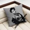 For A-Ateez K-Kim Hong Joong Throw Pillow Case Sham 45X45Cm 40X40Cm Square Car Pillowcase Pad Cushion Cover