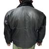NOORA Men's Real Leather Black Colour Jacket