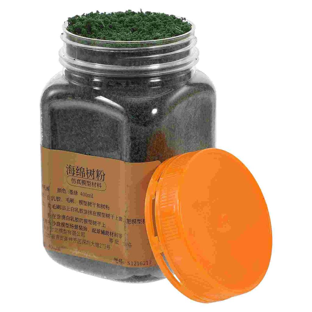 Sponge Landscaping Tree Powder Green Moss Scene Material Grass Scatter Model Artificial Plant Layout Decor Static
