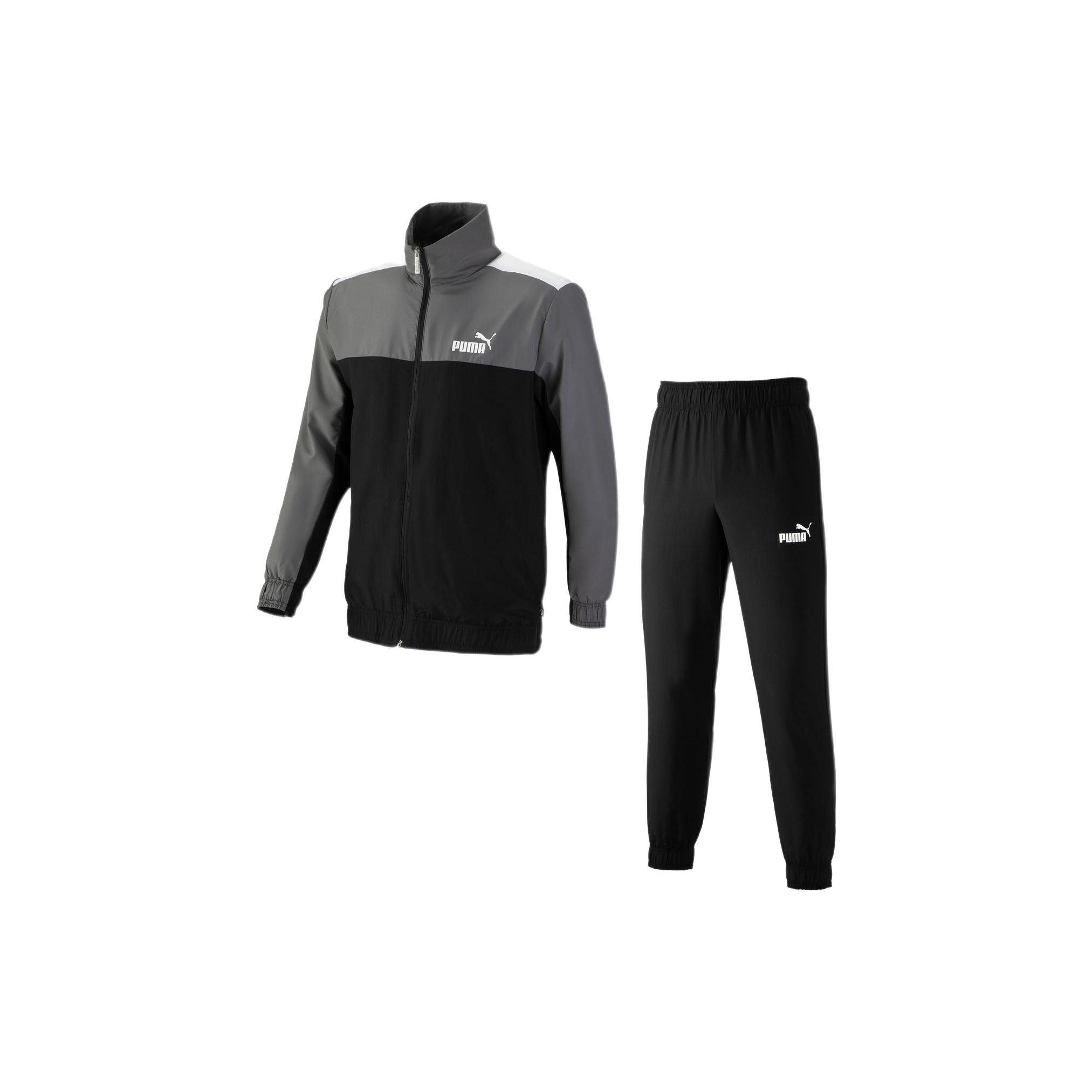 

Puma Комплект куртки на молнии с принтом логотипа и джоггеров с манжетами Мужская спортивная одежда Черный 849541-01 XXL