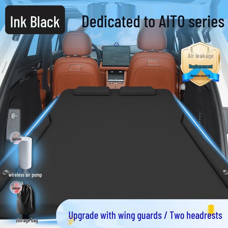AITO Car Bed: Inflatable Rear Seat Sleeping Pad for M5, M7, M8, M9