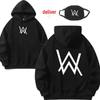 Alan Walker Jiahao Style Autumn/Winter Black Hoodie: Trendy & Handsome