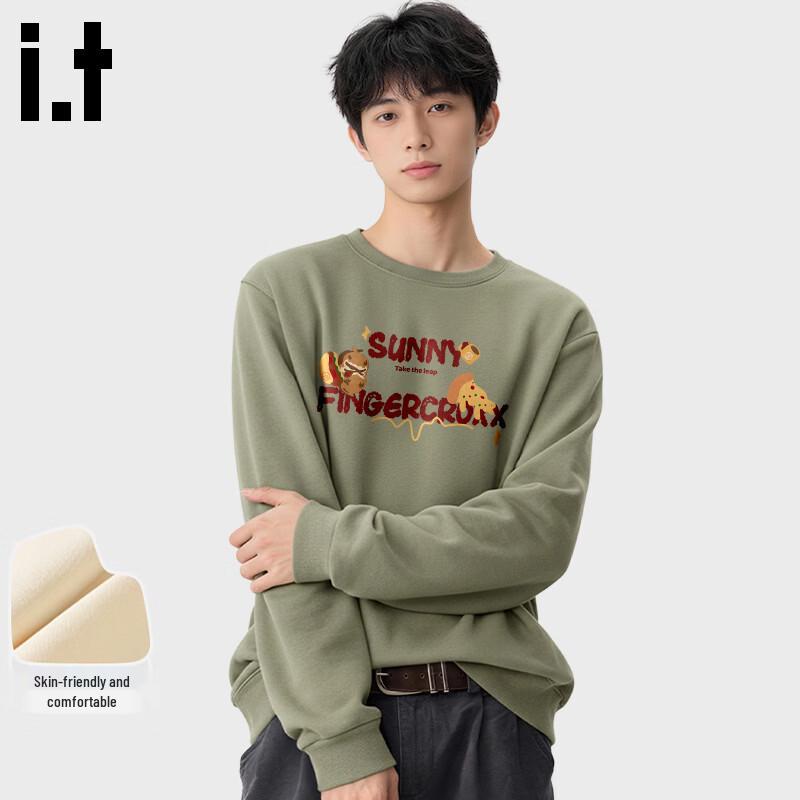 Fingercroxx IT Men's Casual Crewneck Sweatshirt