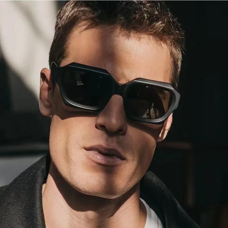 New Irregular Polygon Outdoor Uv400 Sunglasses Multi Functional Neutral Versatile Durable Uv Resistant Shades Glasses