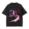 T-shirt Lavate Slayyyter Soglia Cantante T-shirt Hyper Pop Harajuku Streetwear Cotone Top Stampati Maglietta per Uomo Donna