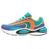 Li Ning New York Fashion Week Fabric Synthetic Leather TPU Wear-Resistant Breathable Low-Top Running Shoes Unisex Sneaker Blue Orange ARHN275-2