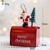 Christmas Hanging Pendants, Tree Mailbox Ornaments Photography Props Resin