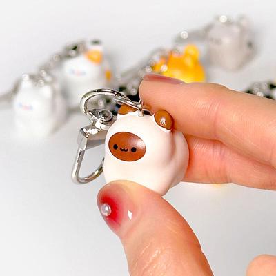 Random Bread Cat Keychain