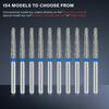 NICEDEN10 pcs/box Dental Diamond Burs FG 1.6mm For High Speed handpiece High Hardness Drill