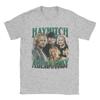Haymitch Abernathy The Hunger Games T Shirts for Men Pure Cotton TShirts Round Collar Tee Shirt Clothing Birthday Present