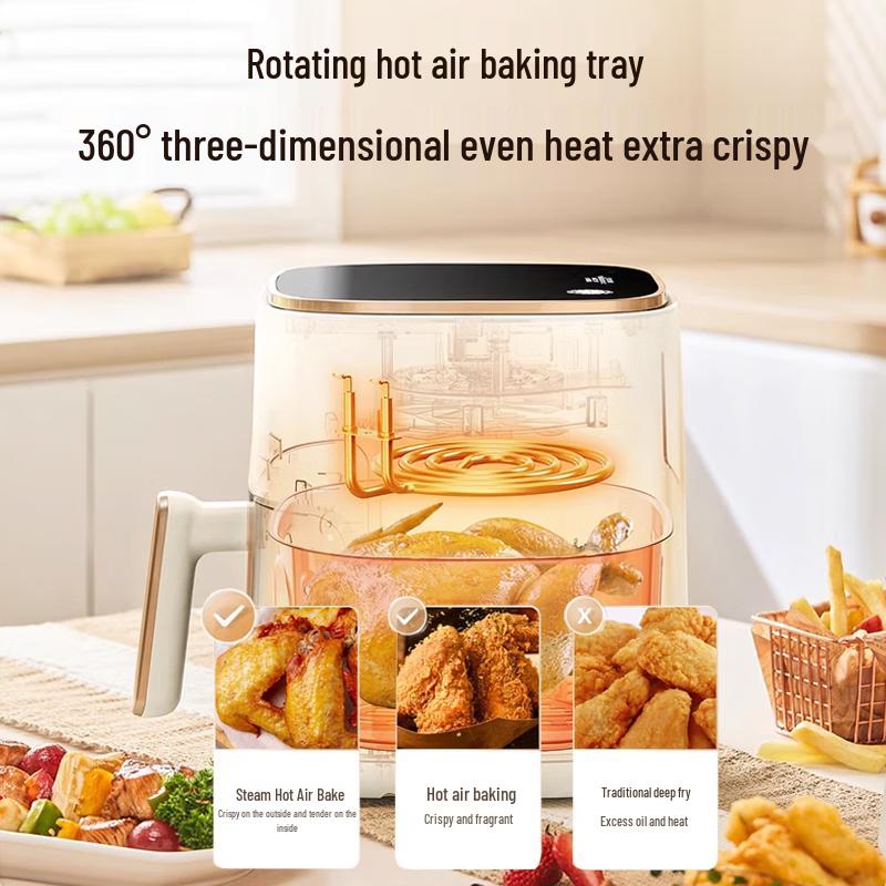 Joyoung 5L Steam Air Fryer Oven with All-Metal Interior CN plug (adapter included)