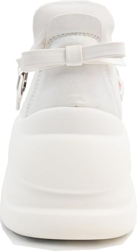 [Yosuke] Thick-soled Strap Sneakers