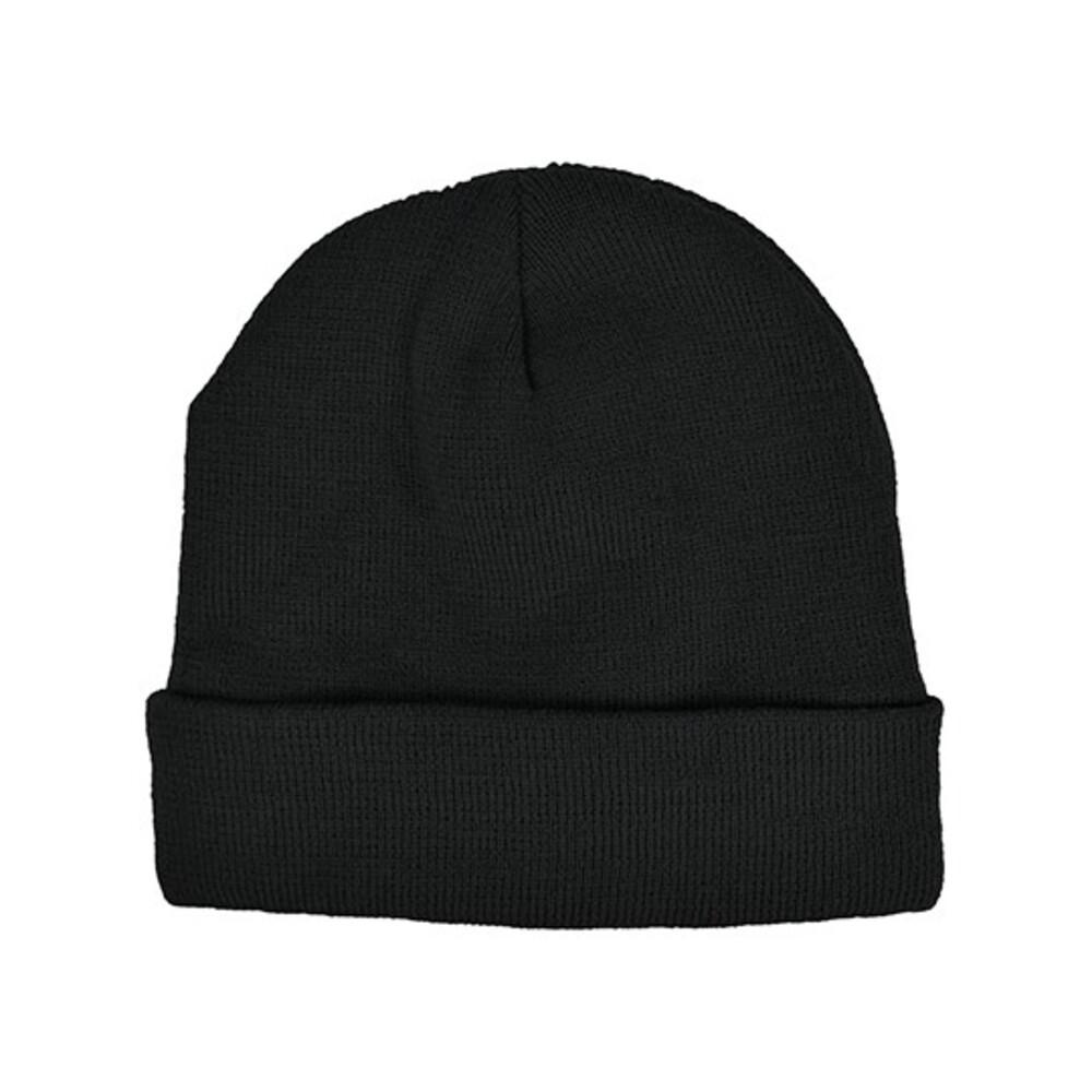 L-Merch Knitted Fleece Beanie