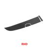 Accessoires de Garniture de Couvercle de Boîte à Gants Co-pilote de Panneau de Bord de Voiture Pour Fiat 500 2008- Abarth 595 2012- Abarth 695 2017-