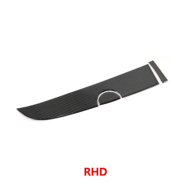 Accessoires de Garniture de Couvercle de Boîte à Gants Co-pilote de Panneau de Bord de Voiture Pour Fiat 500 2008- Abarth 595 2012- Abarth 695 2017-