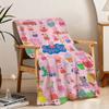 P-PeppaS-ES Blanket Throw Super Cosy Plush Living Room Sofa Couch Childish Birthday P-PigS Gifts