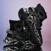 New Exquisite Men's Sneakers High Top Trend Versatile Casual Shoes Mesh Breathable Lightweight Sports Running Shoes
