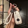 ULA5   Car Key Case Shell Fob For Mercedes Benz A C E S G Class GLC CLE CLA GLB GLS W177 W205 W213 W222 X167 AMG Keychain