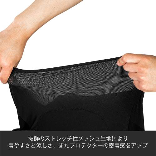 Komine Motorcycle CE Armored Top Inner Wear Black L SK-693 903 CE Standard