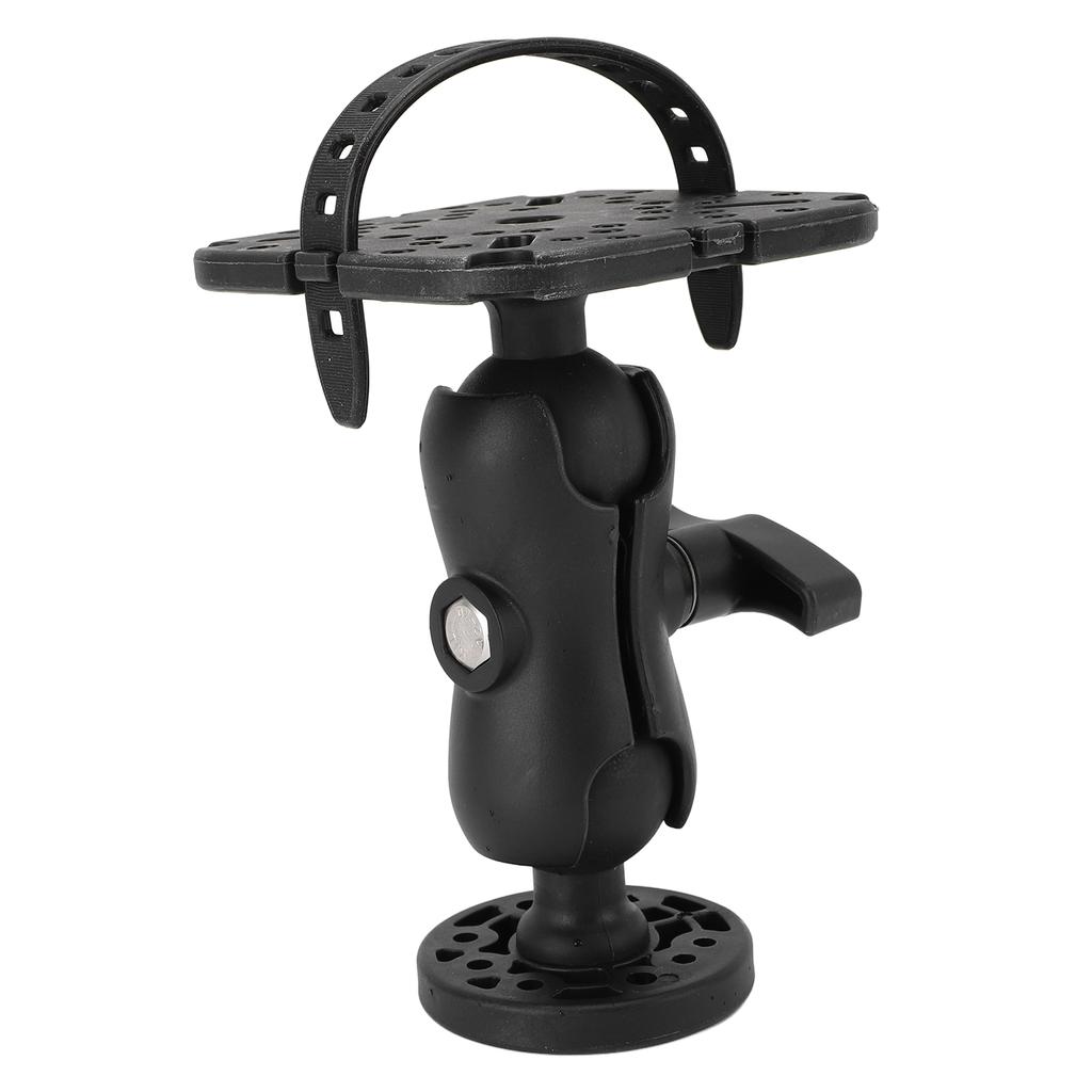Fish Finder Mount Nylon Silicone Stable Clamping Ball Swivel Design Universal Marine Electronics Mou