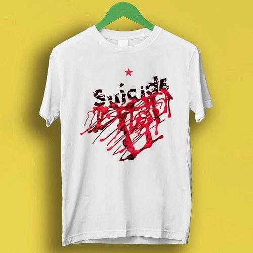 Suicide T Shirt Music New Wave Punk Band Cool Gift Tee P2091