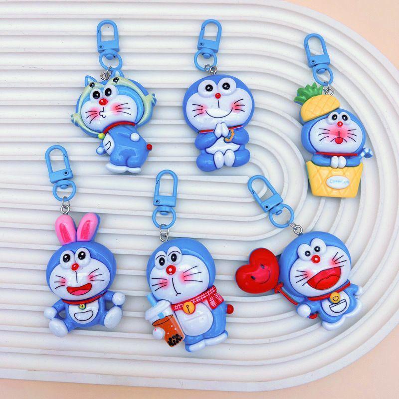 Doraemon Cartoon Pendant Lanyard Keychain - Cute Gift for Students and Besties
