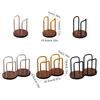 Disposable Water Cup Stand Organizer for Efficient Countertop Management Coffee Mug Holder for Homemakers and Students