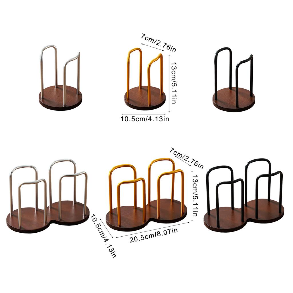 Disposable Water Cup Stand Organizer for Efficient Countertop Management Coffee Mug Holder for Homemakers and Students