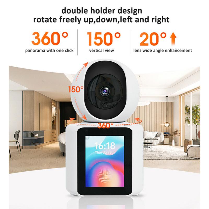 Smart Baby Monitor with Screen: Cross-Border Two-Way Video & One-Key Call