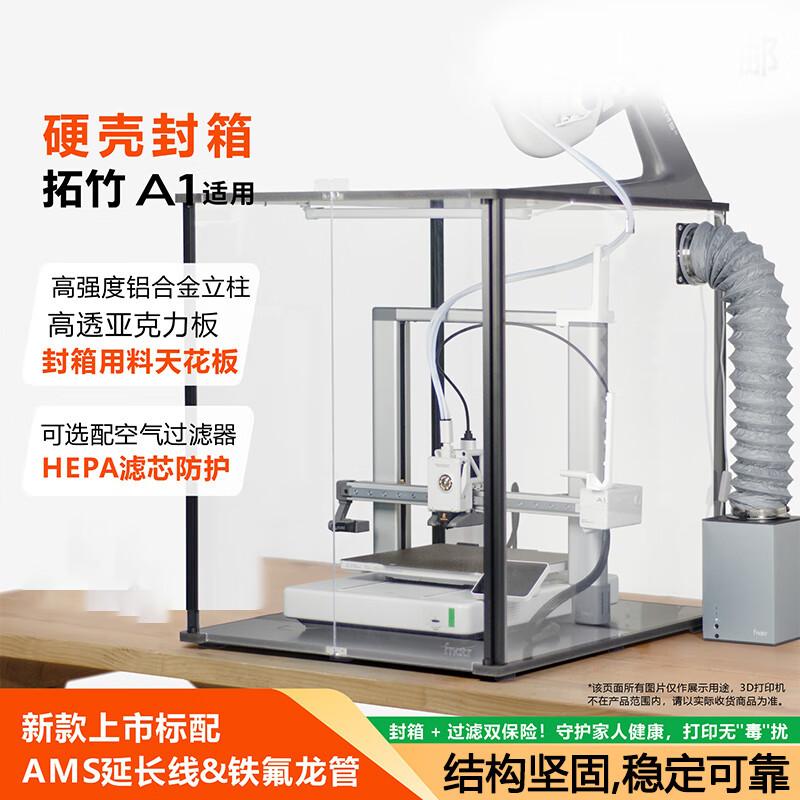 Iterative Space 3D Printer Enclosures & Covers for Bambu Lab A1 Series CN plug (adapter included)