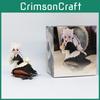 Cute 2d Anime Girl Maid Ilena Cat Ear Sitting Pose Figure Pvc Model 10cm Gift Collection