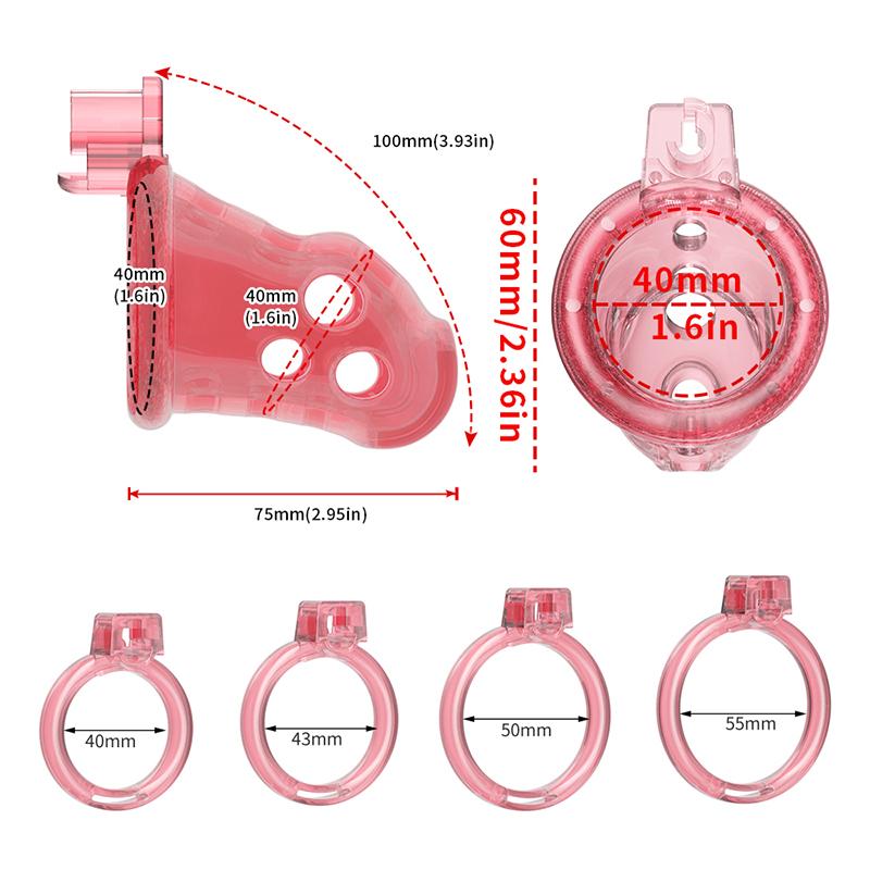 Slave Male Soft material Chastity Cage Cock Cage Adjustable Penis Ring Bondage BDSM Sissy Gay Chastity Devices Sex Toys For Men