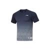 Li Ning Professional Basketball Collection T Shirt Men's Dark Marine Blue Clear Sky Blue ATST543-3