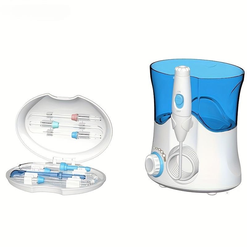 Fil d'eau, fil d'eau électrique pour le nettoyage et le nettoyage des appareils dentaires, fil d'eau électrique pour douchette buccale, 10 pressions et 7 embouts, fil d'eau