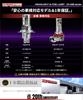 Cyberstork Japan Brand H4/H19 LED Headlights, Vehicle Inspection Compliant, 224,600cd, 6600lm, 6500K, White, CK-M8-H4