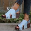 Summer Large Size 43 Platform Wedge Sandals Women's Fashion Hot Style After Trip Cool