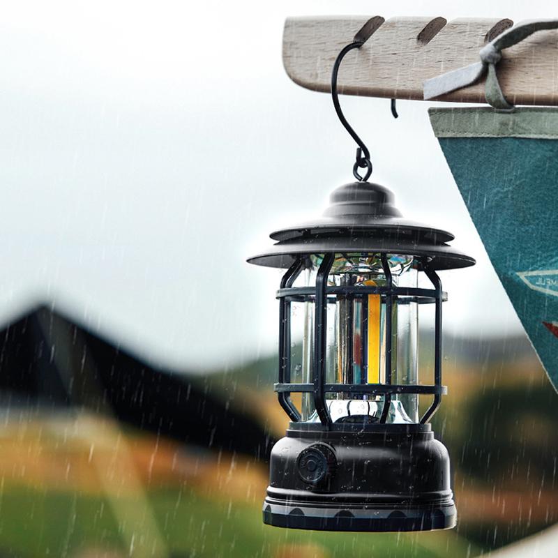 Camping Light Solar-Powered Long-Lasting Rechargeable Portable Lighting Lamp