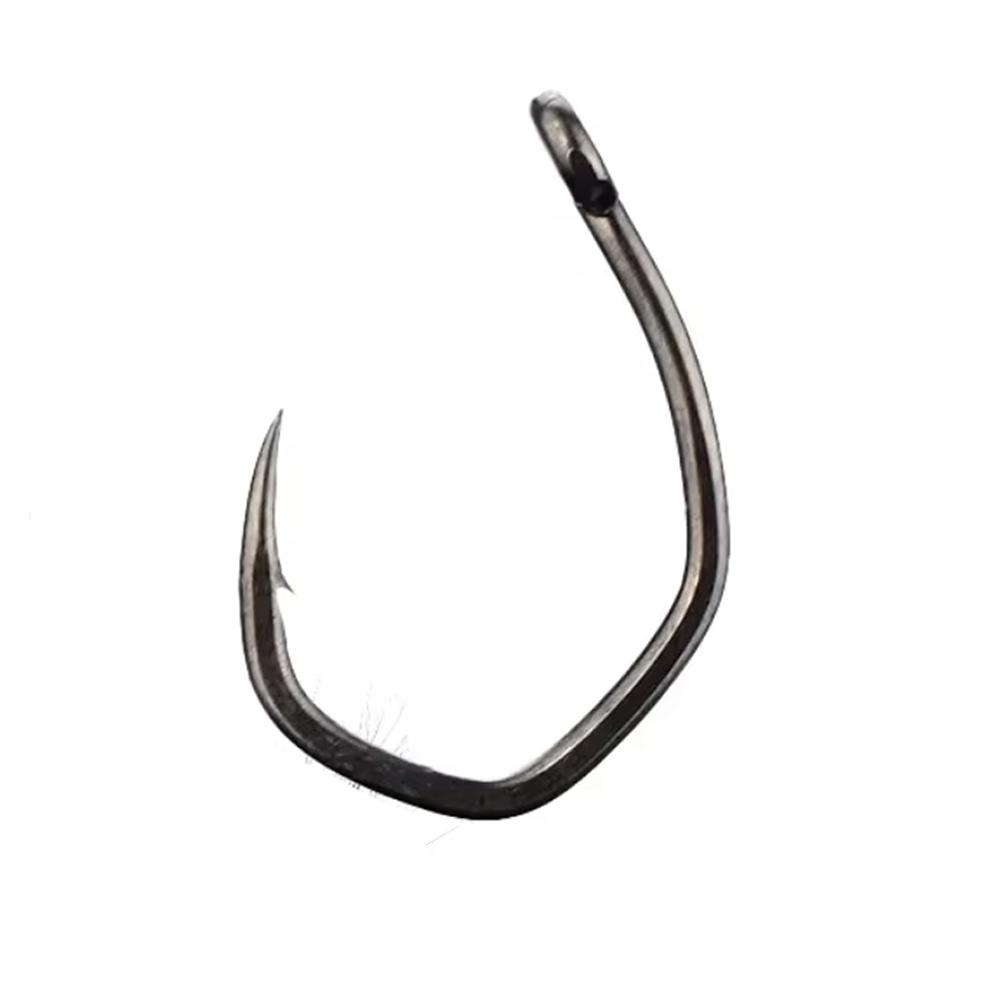 500 Pieces PTFE Coated High Carbon Stainless Steel Micro Barbed Fish Hook With Eye 8033 Fishing Accessories