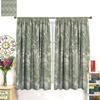 Blackout Bohemia William Morris Kunst Fenstervorhänge Blumen Laub Wohnzimmer Schlafzimmer Vorhang Vintage Polyester Mit Stangentasche Waschbar Fertig