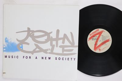 LP Record JOHN CALE  Music For A New Society PB6019 ZE 1982 US Rock Used